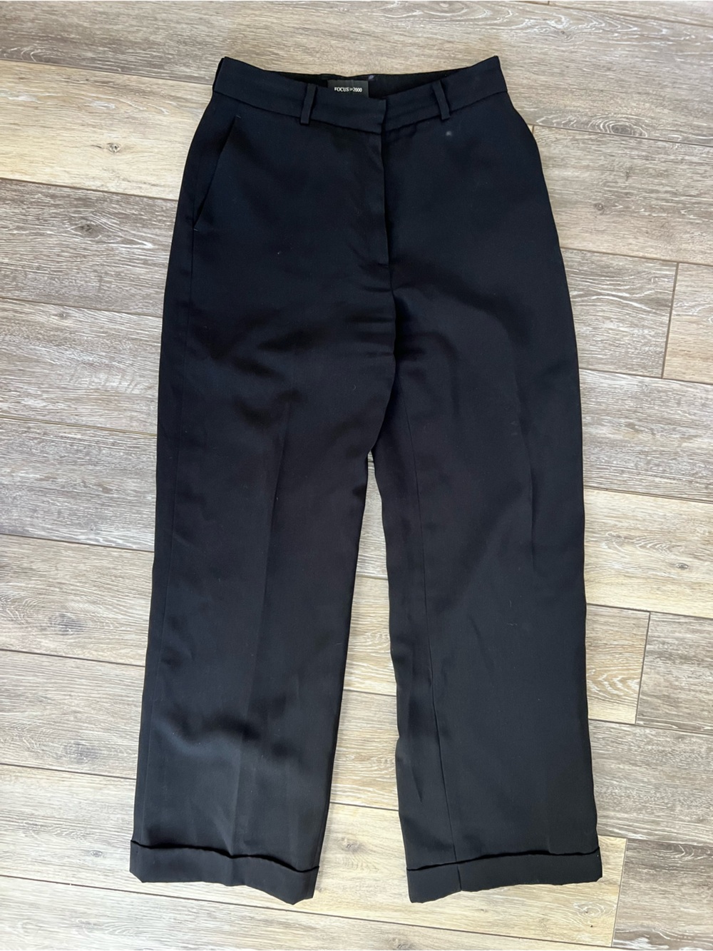 Focus 2000 Women’s Black Dress Pants - Straight Leg